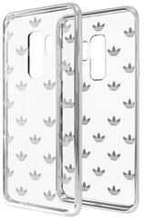 Adidas Clear Case Силиконовый чехол для Samsung G965 Galaxy S9 Plus Серебряный (EU Blister) цена и информация | Чехлы для телефонов | 220.lv