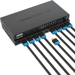 LTC HDMI 1X8 цена и информация | Коммутаторы (Switch) | 220.lv