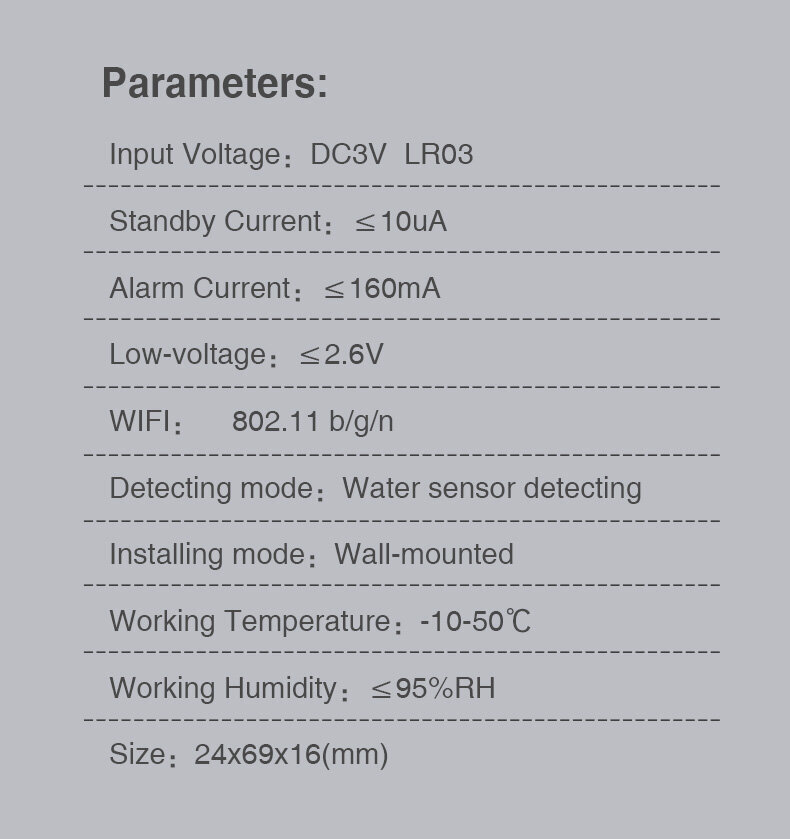 Mitruma sensors Wifi cena un informācija | Sensori | 220.lv