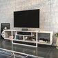 TV galdiņš Asir, 150x35,2x40 cm, balts cena un informācija | TV galdiņi | 220.lv
