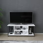 TV galdiņš Asir, 120x35x50,8 cm, melns/balts cena un informācija | TV galdiņi | 220.lv