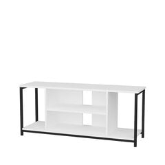 TV galdiņš Asir, 120x35x50,8 cm, melns/balts cena un informācija | TV galdiņi | 220.lv
