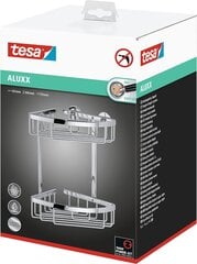 Угловая полка для душа tesa ALUXX 262x163x163 мм цена и информация | Аксессуары для ванной комнаты | 220.lv