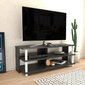 TV galdiņš Asir, 120x44,6x47,4 cm, balts/pelēks cena un informācija | TV galdiņi | 220.lv