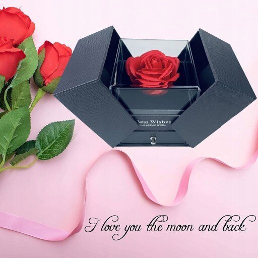 Ziepju ziedu roze dāvanu kastītē цена и информация | Ziepes | 220.lv