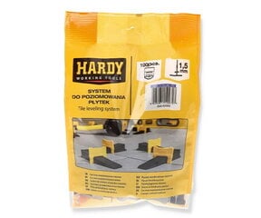 Зажимы для системы выравнивания Hardy, 1,5 мм, 100 шт. цена и информация | Механические инструменты | 220.lv