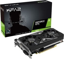 KFA2 GeForce GTX 1650 Ex Plus 65SQL8DS93EKb cena un informācija | Videokartes (GPU) | 220.lv