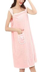 Мягкое банное полотенце-юбка, розовое цена и информация | Полотенца | 220.lv