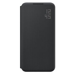 „Samsung“ Smart Led View Cover atverčiamas чехол-книжка - чёрный (Galaxy S22+ 5G) цена и информация | Чехлы для телефонов | 220.lv