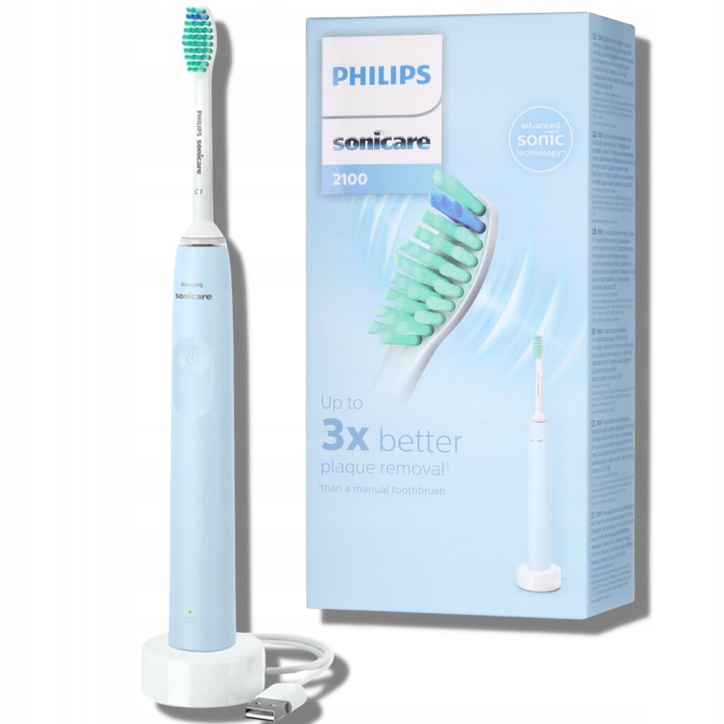 Philips Sonicare 2100 HX3651/12 цена и информация | Elektriskās zobu birstes | 220.lv