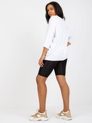Женская белая блузка больших размеров цена и информация | Женские блузки, рубашки | 220.lv
