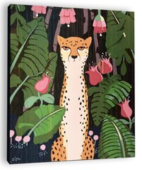 Картина по номерам "Леопард", 40х50см цена и информация | Живопись по номерам | 220.lv