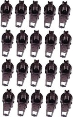 Spirālveida rāvējslēdzēji Nr.3 (4 mm) slēdzene, 20 gab., brūns cena un informācija | Šūšanas piederumi | 220.lv