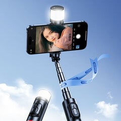 Селфи Venider Q12s 360°Fill Light Bluetooth5.3 73cm цена и информация | Моноподы для селфи («Selfie sticks») | 220.lv