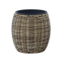 Puķu pods Wicker, 20x20 cm cena un informācija | Puķu podi | 220.lv