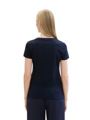 Женская футболка Tom Tailor, темно-синий цвет цена и информация | Женские футболки | 220.lv