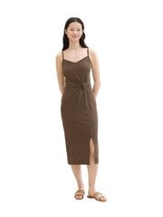 Платье Tom Tailor женское, черно-коричневое цена и информация | Платья | 220.lv