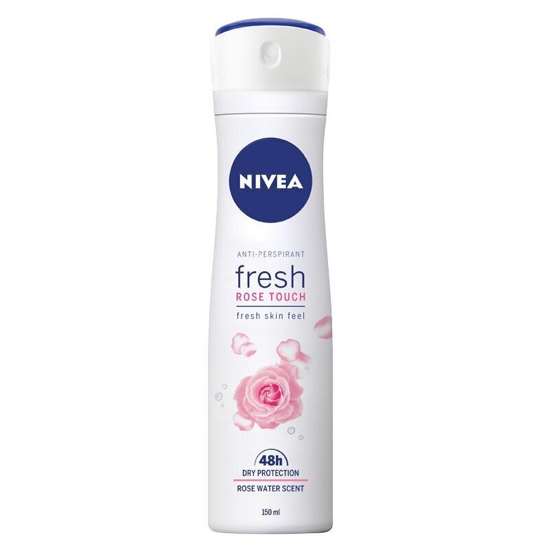 Pretsviedru līdzeklis Nivea Rose Touch 48H Fresh, 150 ml цена и информация | Dezodoranti | 220.lv