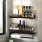 Garšvielu plaukts Spice Rack, 40 cm, 2 gab. цена и информация | Virtuves furnitūra | 220.lv