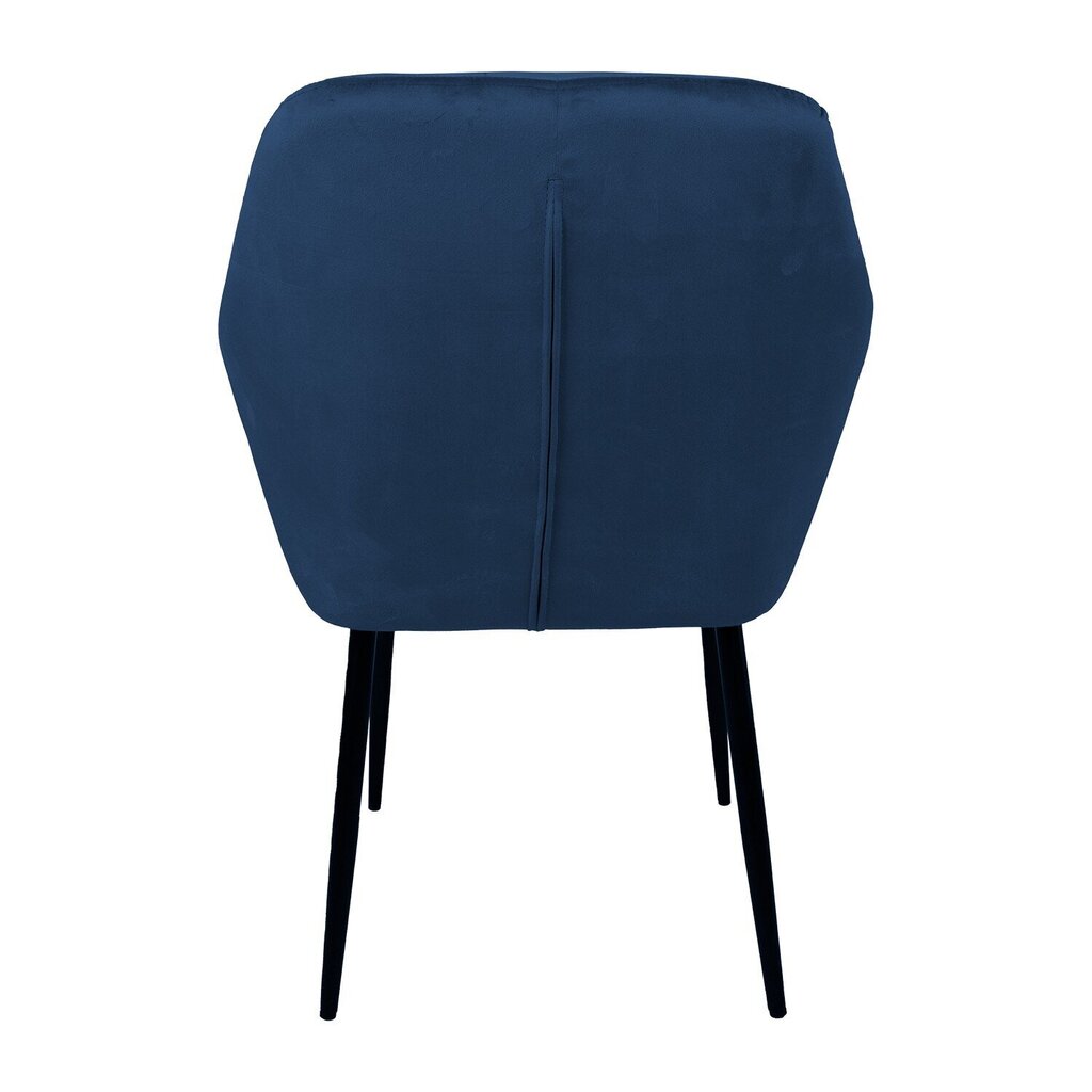 Krēsls Evelin, zils cena un informācija | Virtuves un ēdamistabas krēsli | 220.lv