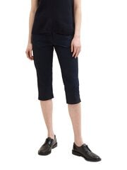 Женские брюки Tom Tailor, темно-синий цвет цена и информация | Женские брюки | 220.lv