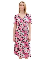 Tom Tailor sieviešu kleita, rozā-raiba cena un informācija | Kleitas | 220.lv