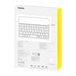 Baseus iPad Mini 8.3 2021 korpuss Brilliance ar BT 5.3 tastatūru un Type-C kabeli, melns P40112602111-00 cena un informācija | Somas, maciņi | 220.lv