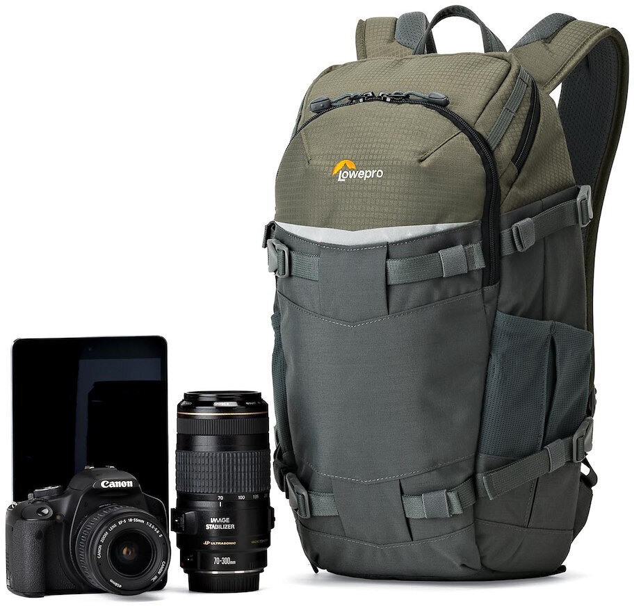 Lowepro Flipside Trek BP 250 AW, pelēka ND204468LV cena un informācija | Somas fotokamerām | 220.lv