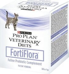 Probiotiskais uztura bagātinātājs kaķiem Purina Proplan FortiFlora, 30x1 gr cena un informācija | Vitamīni, uztura bagātinātāji, pretparazītu līdzekļi suņiem | 220.lv