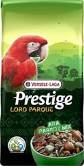 Barība papagaiļiem Versele-Laga Ara Loro Parque Mix, 15 kg цена и информация | Корм для птиц | 220.lv