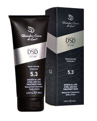 Maska bojātiem matiem DSD DixiDox de Luxe 5.2 Steel & Silk, 200ml cena un informācija | Matu uzlabošanai | 220.lv