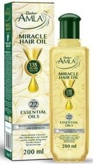 Eļļa matiem Dabur Amla Miracle, 200ml цена и информация | Средства для укрепления волос | 220.lv