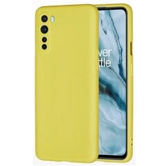 Твердый силиконовый чехол (TPU) „Shell“ - жёлтый (OnePlus Nord) цена и информация | Чехлы для телефонов | 220.lv