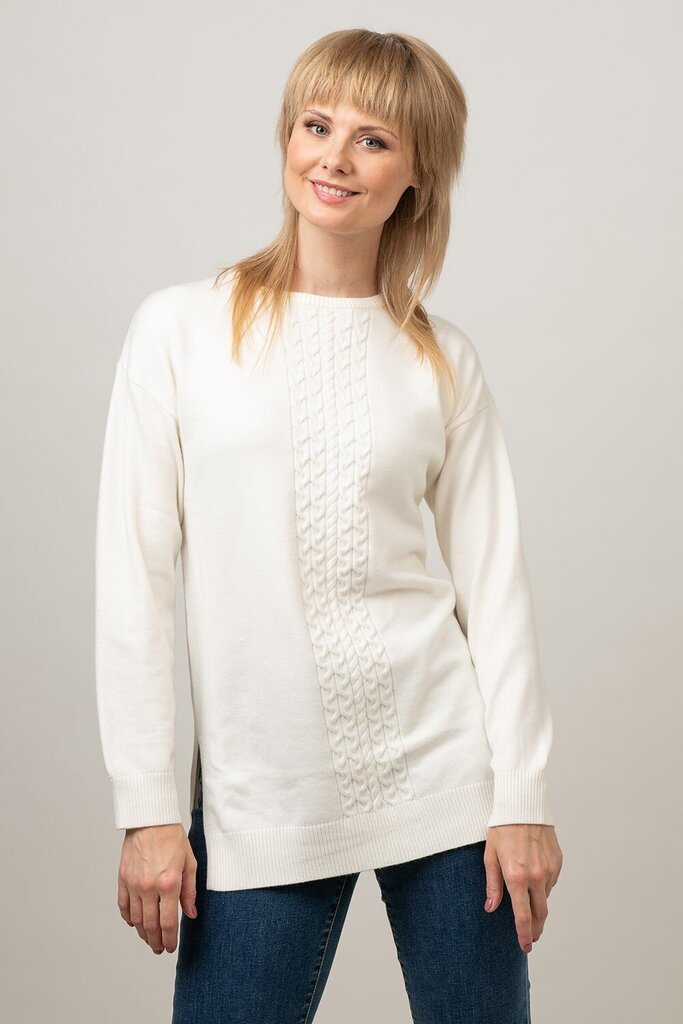 Džemperis sievietēm Maglia, balts cena un informācija | Sieviešu džemperi | 220.lv