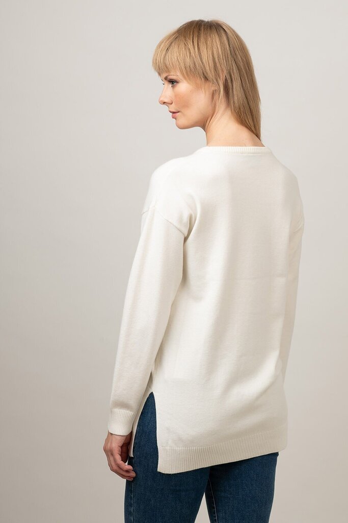 Džemperis sievietēm Maglia, balts цена и информация | Sieviešu džemperi | 220.lv