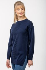 Džemperis sievietēm Maglia, zils cena un informācija | Sieviešu džemperi | 220.lv