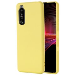 Твердый силиконовый чехол (TPU) „Shell“ - жёлтый (Xperia 1 III) цена и информация | Чехлы для телефонов | 220.lv