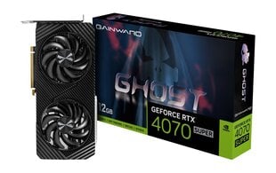 Gainward GeForce RTX 4070 Super Ghost (NED407S019K9-1043B) cena un informācija | Videokartes (GPU) | 220.lv