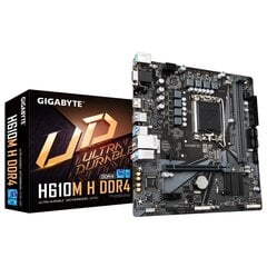 Плата GIGABYTE  H610M H DDR4 1.0 M/B цена и информация | Материнские платы | 220.lv