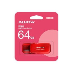 Adata UV240 64GB USB 2.0 цена и информация | USB накопители | 220.lv