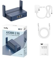 Cudy GS1010PE 8 Port Gigabit PoE Switch, 120 Вт цена и информация | Маршрутизаторы (роутеры) | 220.lv