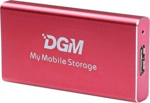 DGM My Mobile Storage MMS512RD цена и информация | Жёсткие диски | 220.lv