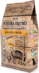 Wiejska Zagroda для собак мелких пород с бараниной и уткой, 9 кг цена и информация | Сухой корм для собак | 220.lv