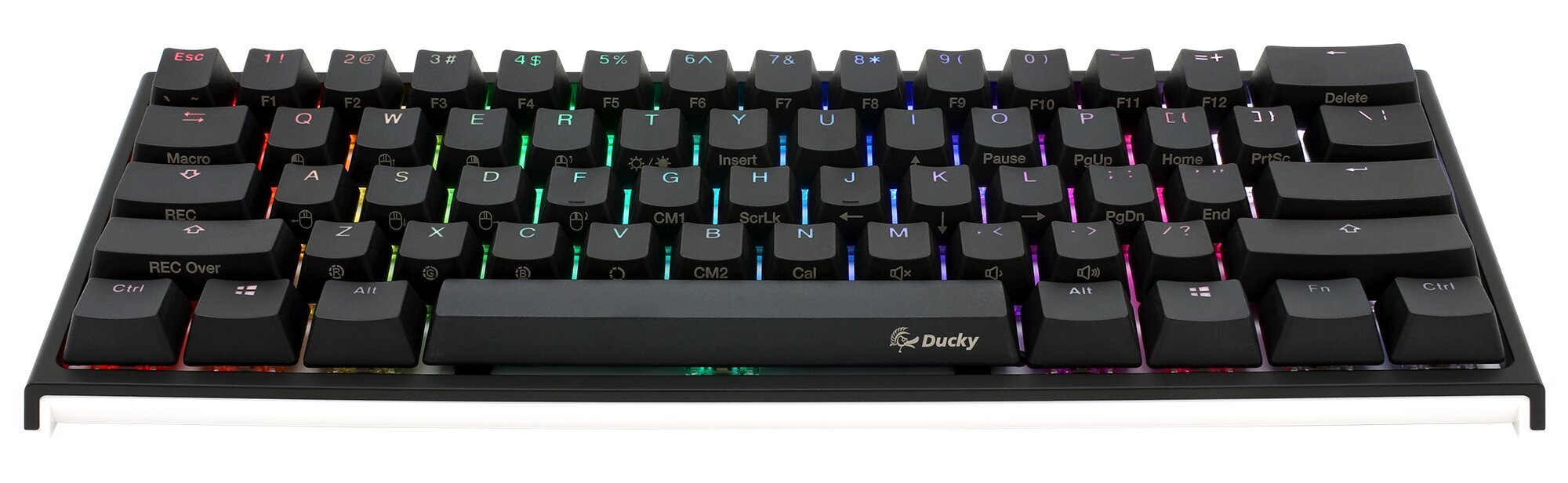 Ducky One 2 Mini MX-Blue RGB-LED DKON2061ST-CDEPDAZT1 cena un informācija | Klaviatūras | 220.lv