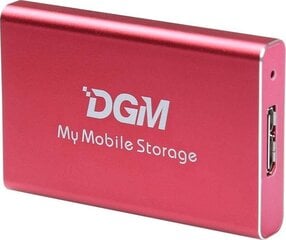 DGM My Mobile Storage MMS256RD cena un informācija | Ārējie cietie diski | 220.lv