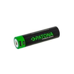 Patona akumulators 18650 Li-lon 3300mAh 3,7V s USB-C cena un informācija | Akumulatori fotokamerām | 220.lv