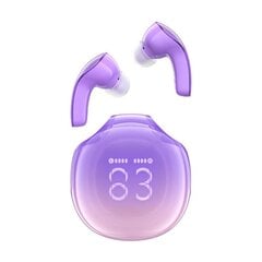 Earphones TWS Acefast T9, Bluetooth 5.3, IPX4 (grape purple) цена и информация | Наушники | 220.lv