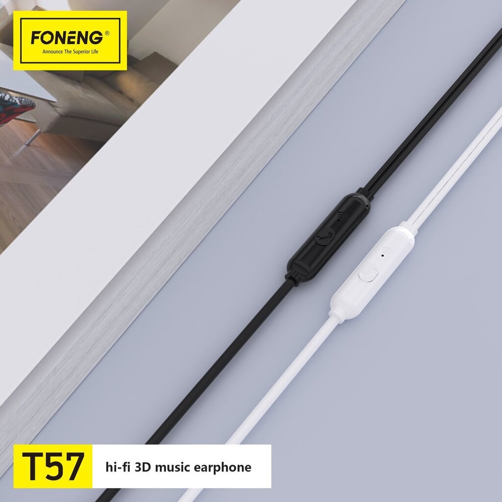 Foneng T57 cena un informācija | Austiņas | 220.lv