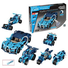Конструктор Трюковый автомобиль Cada, синий, 509 деталей цена и информация | Конструктор автомобилей игрушки для мальчиков | 220.lv
