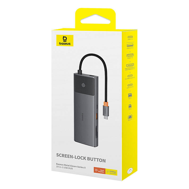 Basis Metal Gleam Series II cena un informācija | Adapteri un USB centrmezgli | 220.lv
